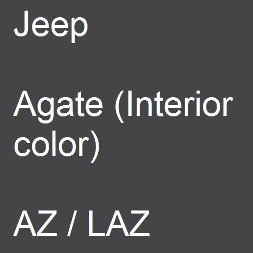 Jeep, Agate (Interior color), AZ / LAZ.